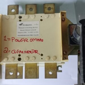 Westhomes WGLZ-630/3P 630A Used Manual Switching Device