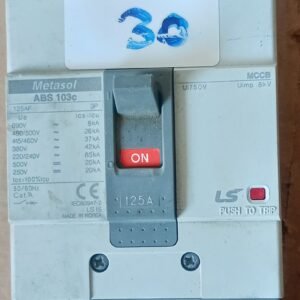 LS Metasol ABS 103C 125A Used MCCB 3P | Molded Case Circuit Breaker
